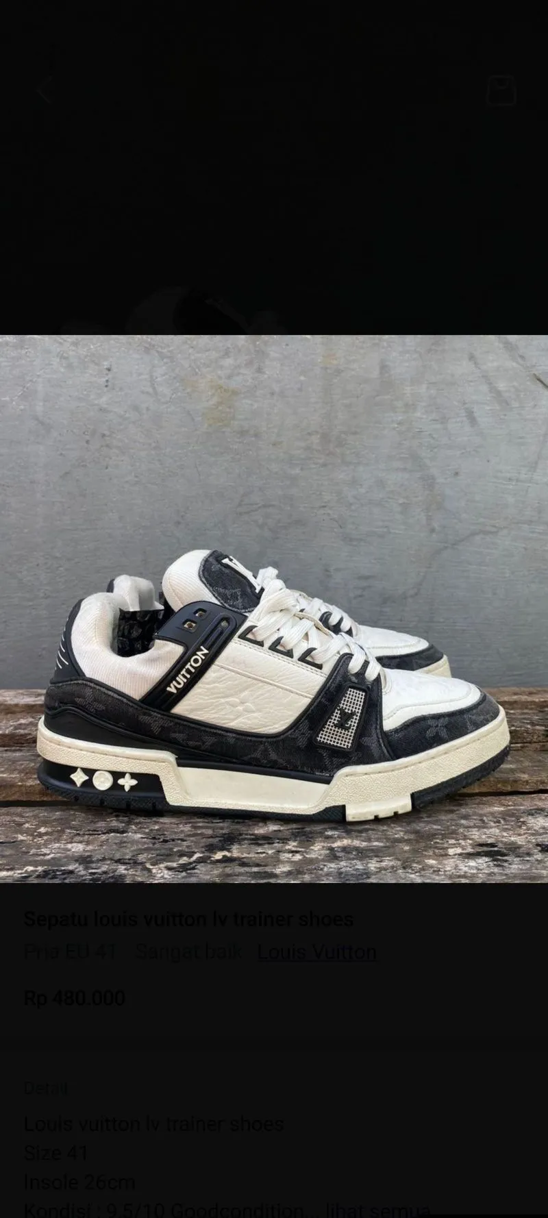 Louis Vuitton Trainer photo 1