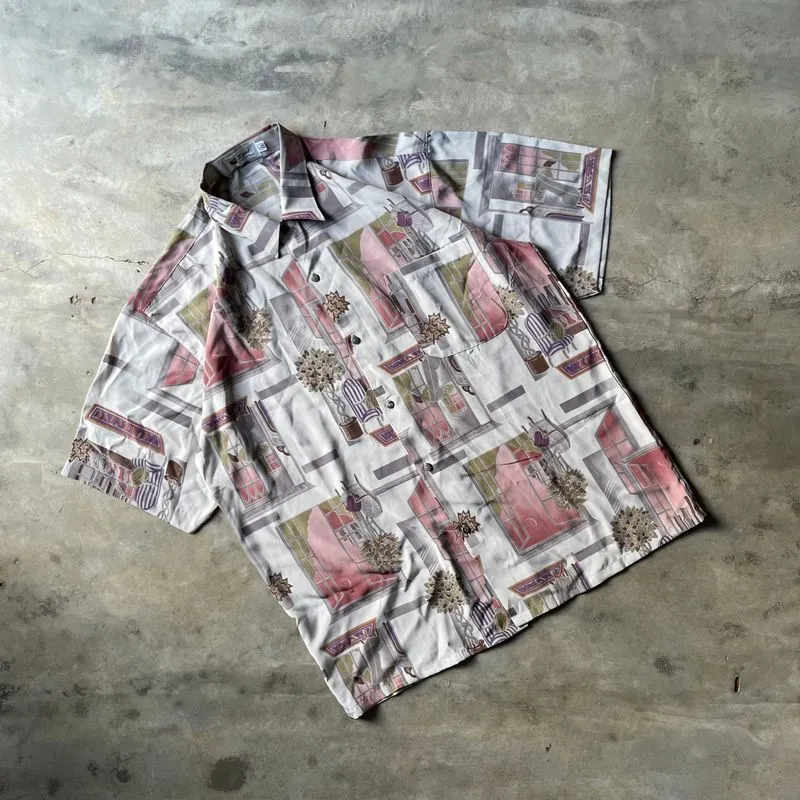 Vtg Pattern Shirt photo 1