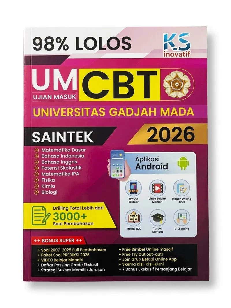 Buku UM UGM (Saintek) 2026 photo 1