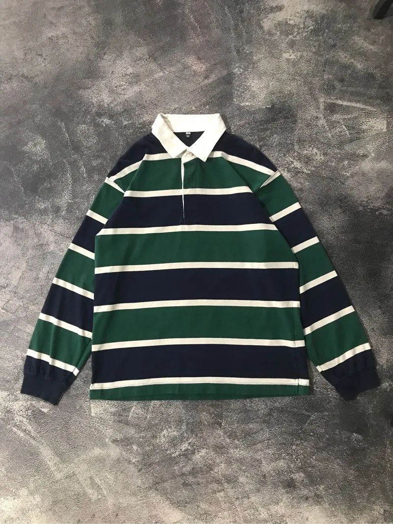 UNIQLO RUGBY LONGSLEEVE T-SHIRT LIKE NEW photo 1