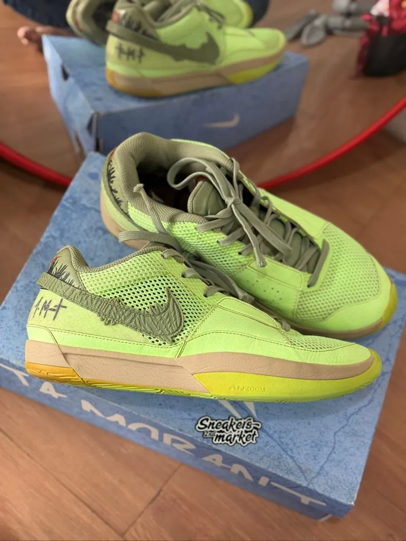 Nike Ja Morant 1 Nrg EP Halloween Lime Blast Basketball photo 1
