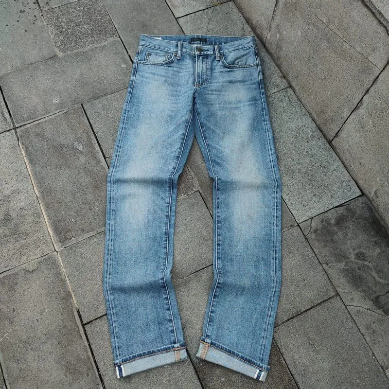 Uniqlo Blue Wash Jeans Selvedge Red Line ❤‍🔥 photo 1