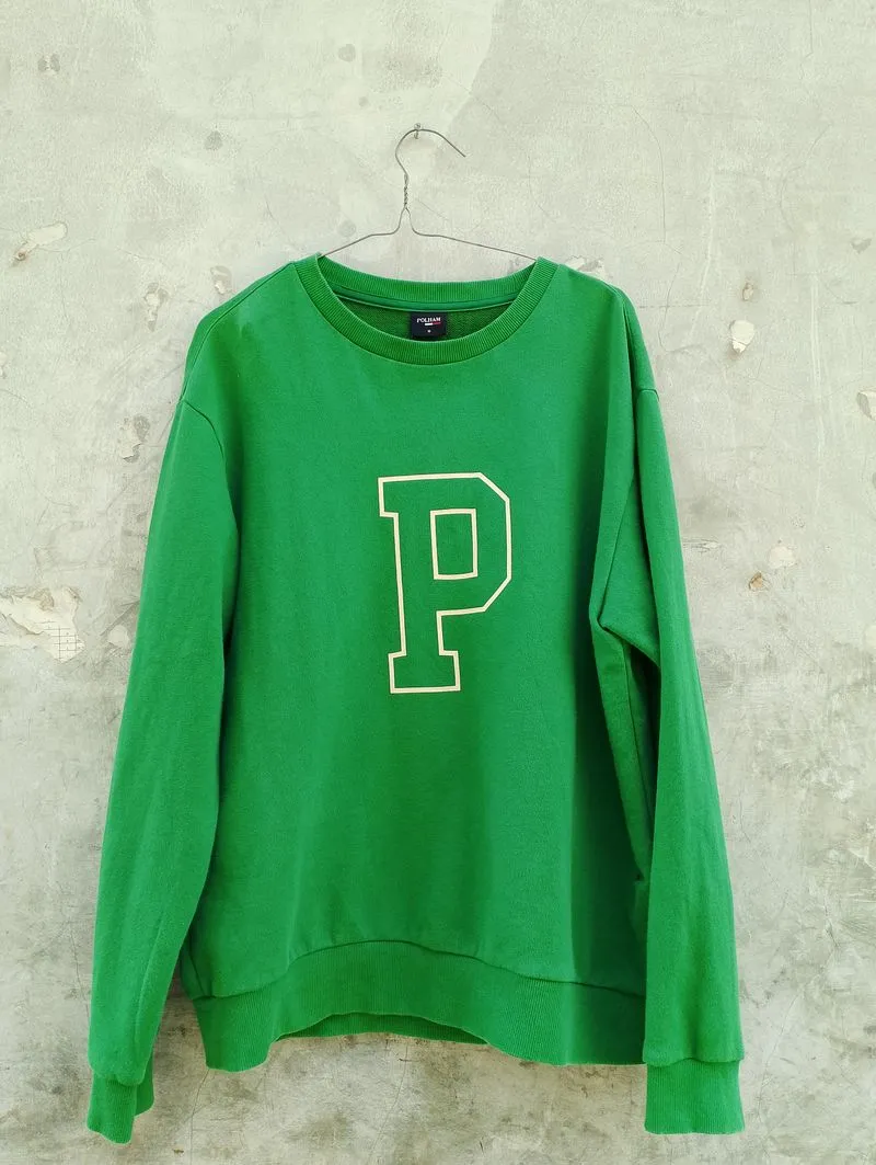 Polham Vintage Sweater Pria green photo 1