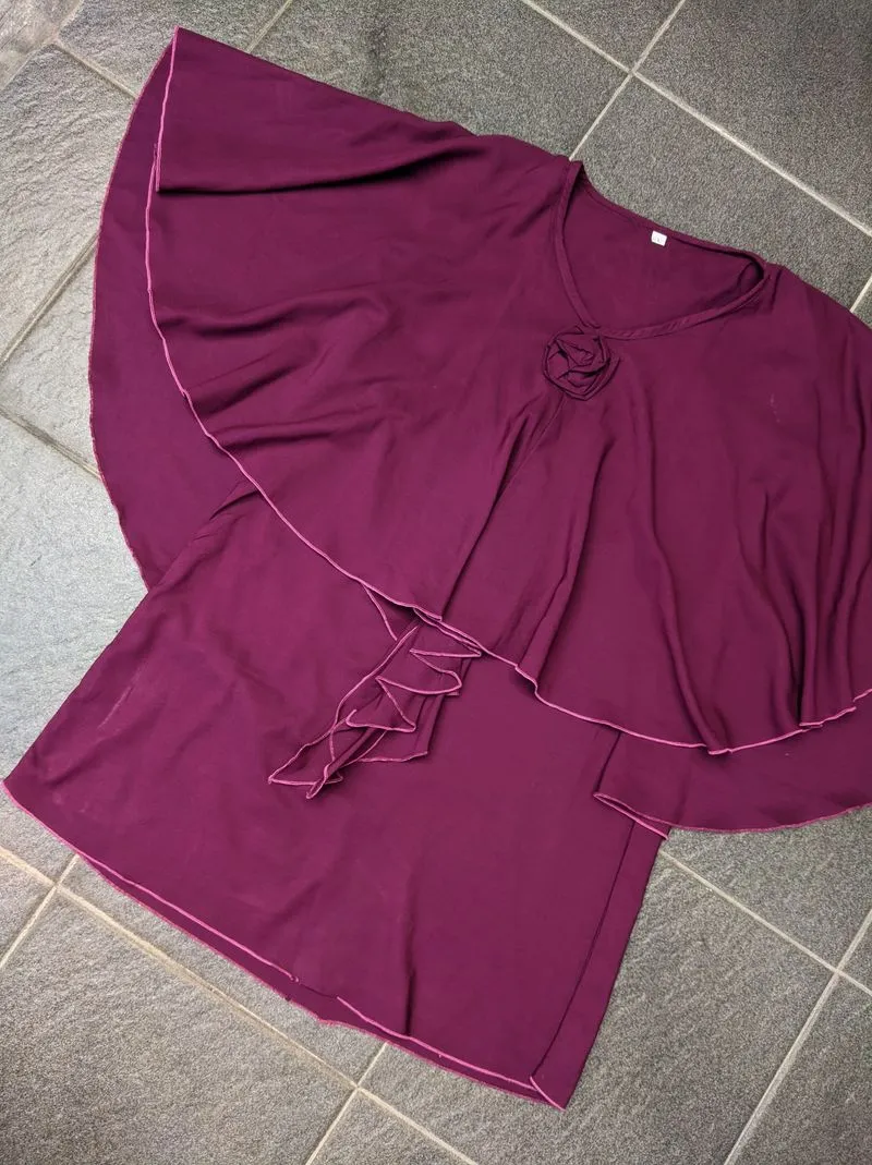 Casual Blouse Wanita purple photo 1