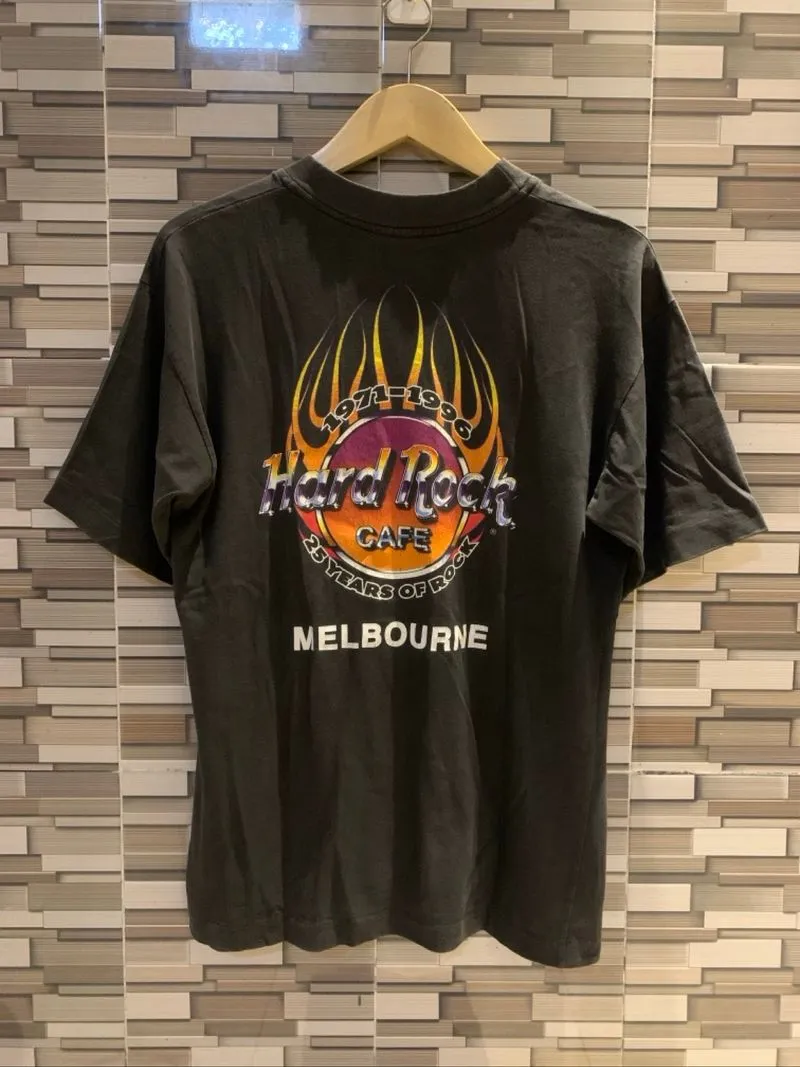 vintage hardrock cafe flames photo 1