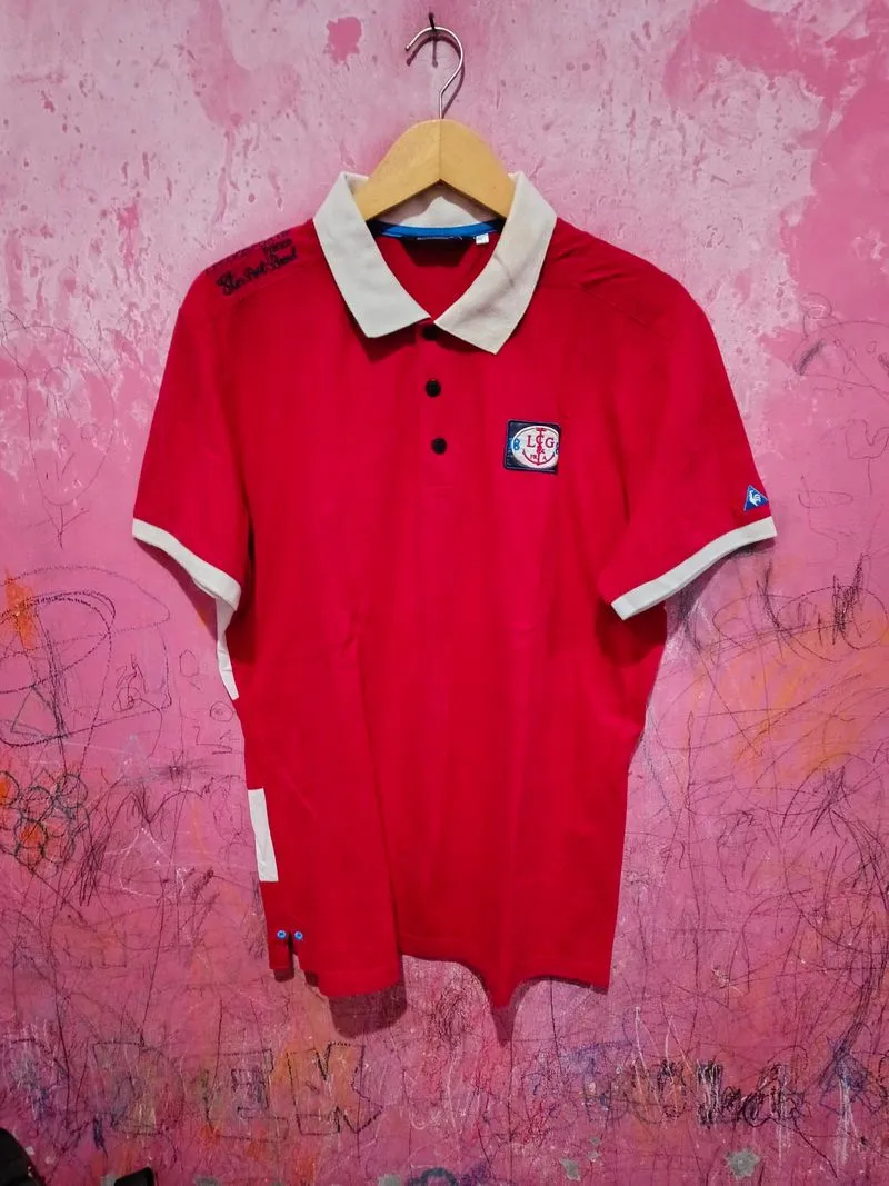 Bismillah, dijual kaos kerah Golf Le Coq Sportif original photo 1