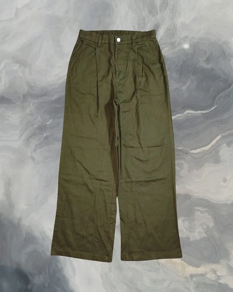 Celana Baggy Army Pleated Jeans Gombrong AGOD photo 1