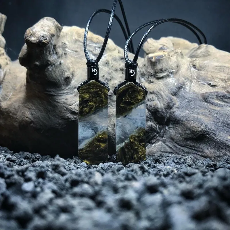 Kalung resin Aryasatya series glow in the dark  photo 1