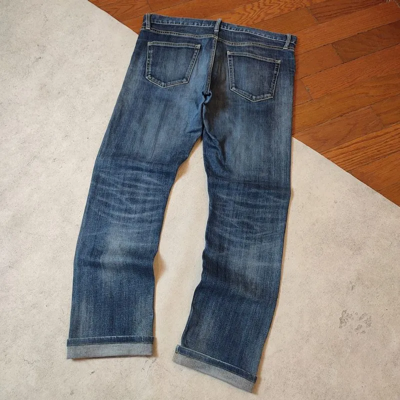 Uniqlo Blue Wash Jeans Selvedge Red Line photo 1