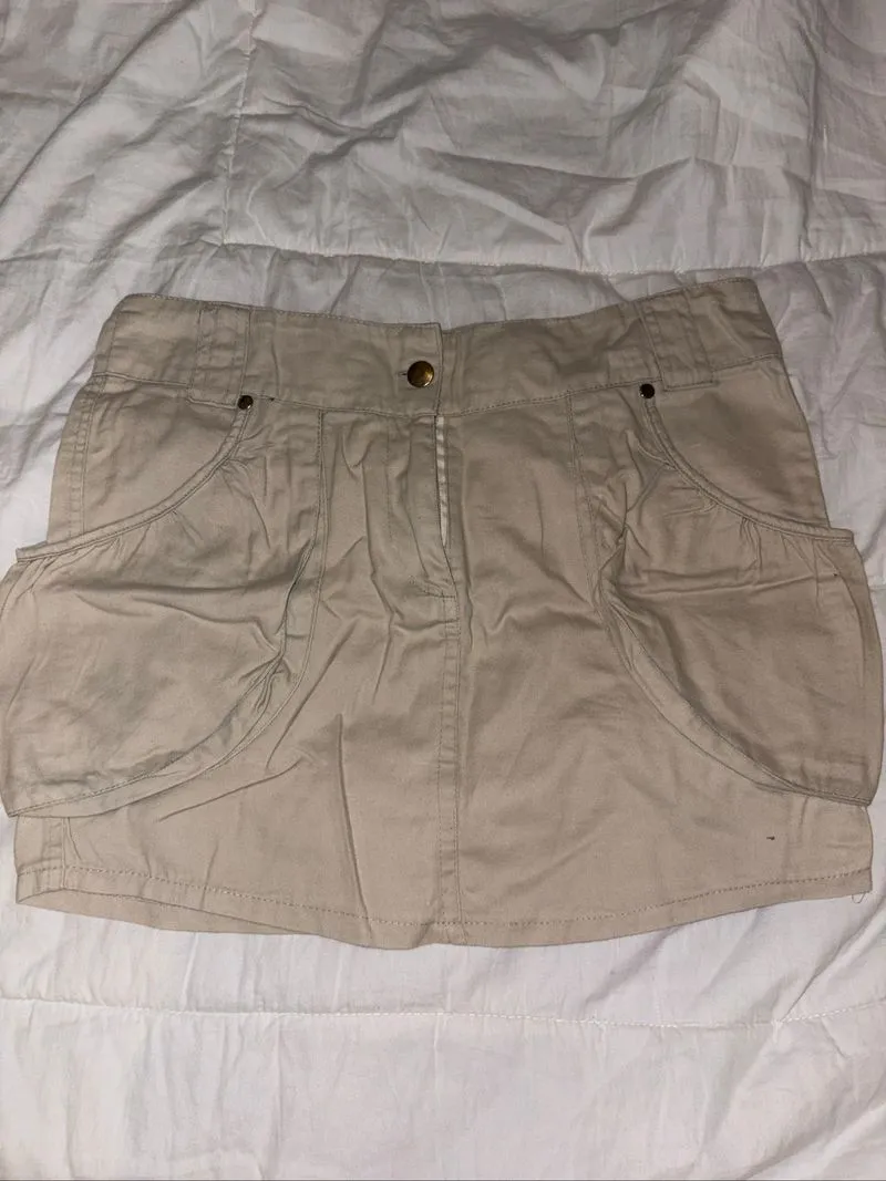 soft jeans skirt photo 1