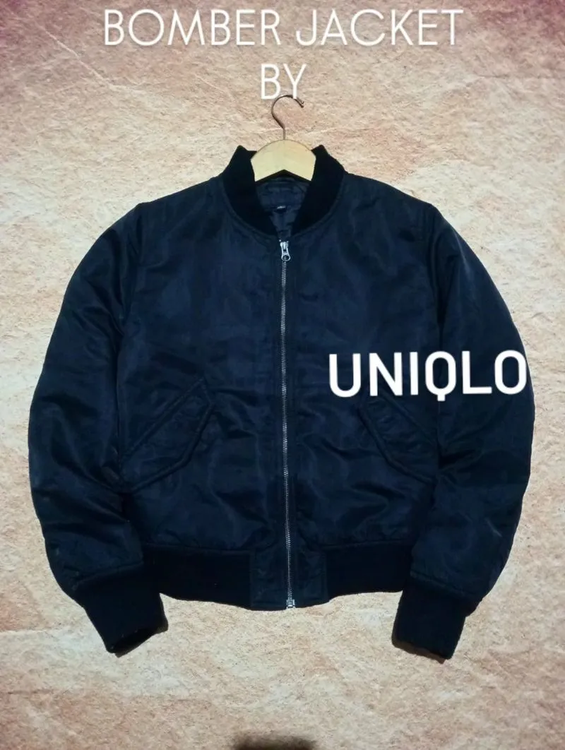Uniqlo bomber jacket photo 1