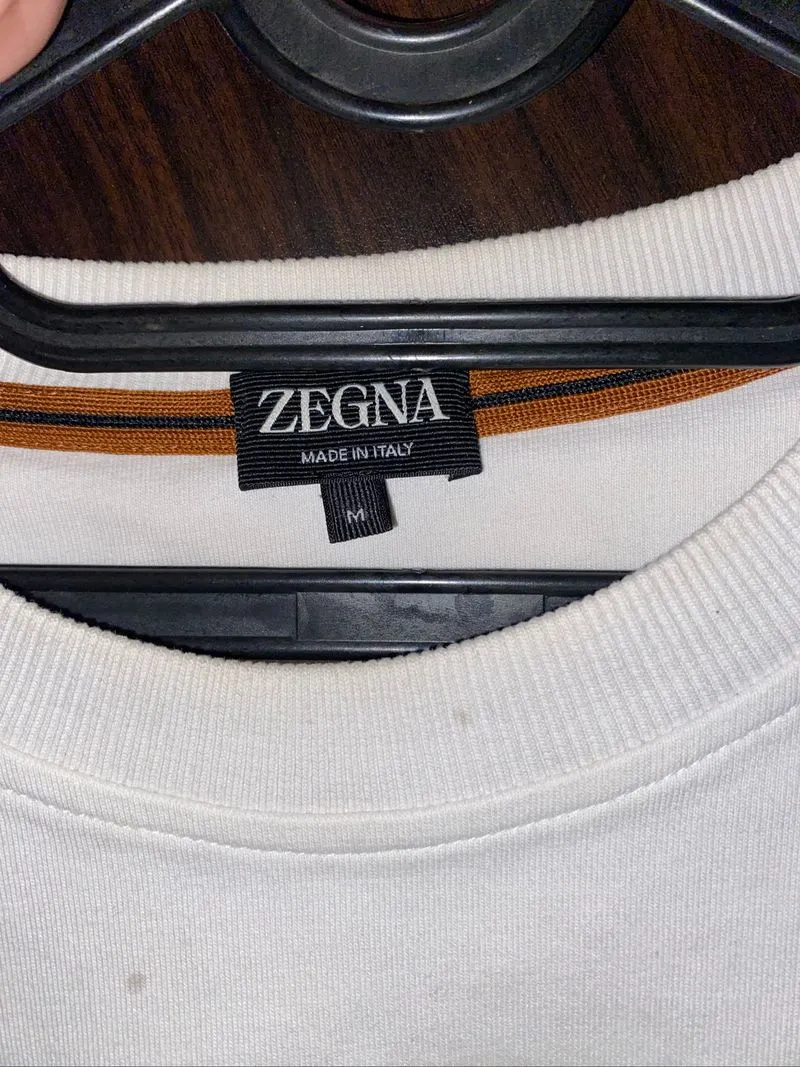 Zegna Reguler Fit-T Shirt White  photo 1