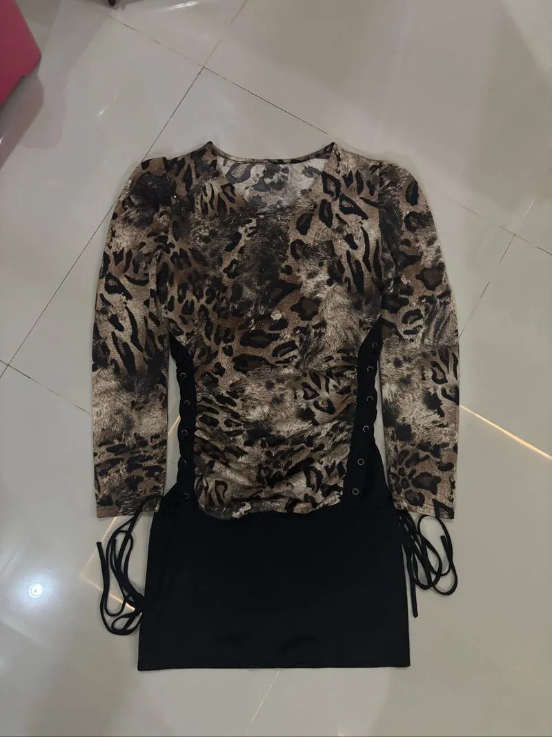 Leopark midi dress 🔥 photo 1