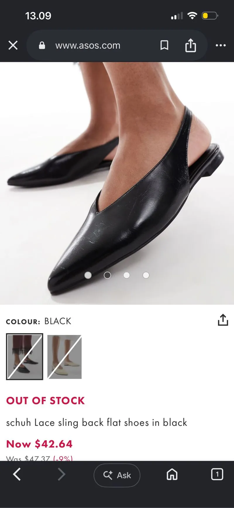 Schuh/slinkback photo 1