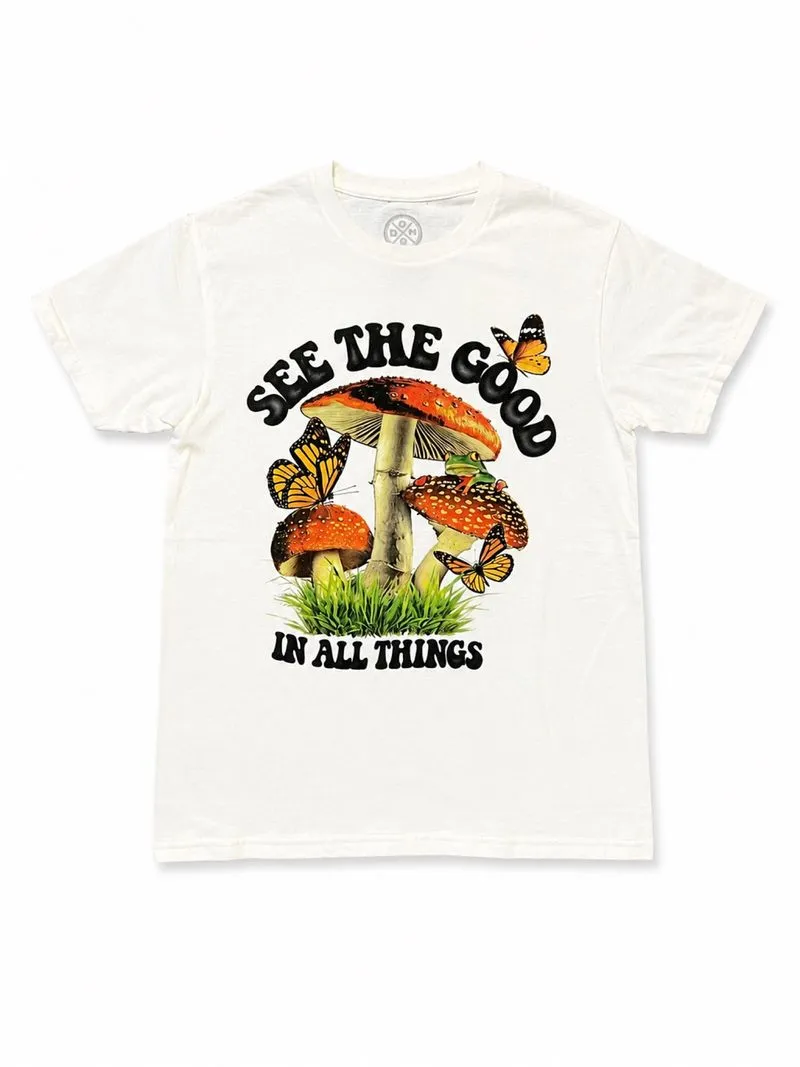 Art Mushroom Graphic Tee 🍄 photo 1