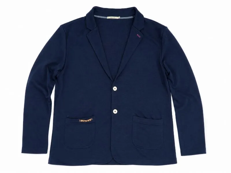 Japanese brand Vintage Casual Cardigan Pria navy photo 1