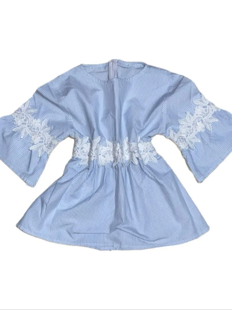 Blouse babydoll stripes  photo 1