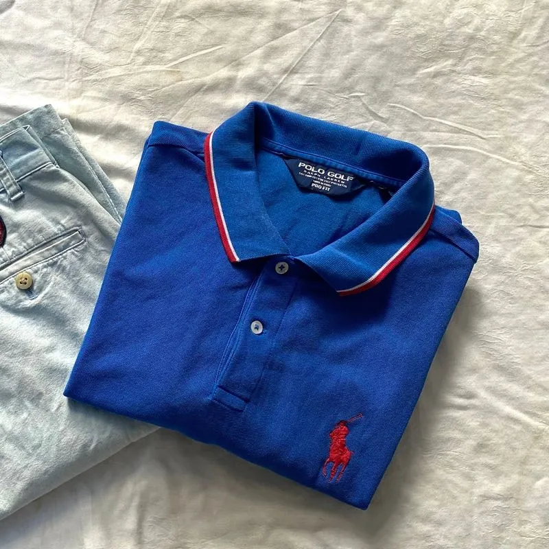 Polo Golf Ralph Lauren Polo Shirt Blue photo 1
