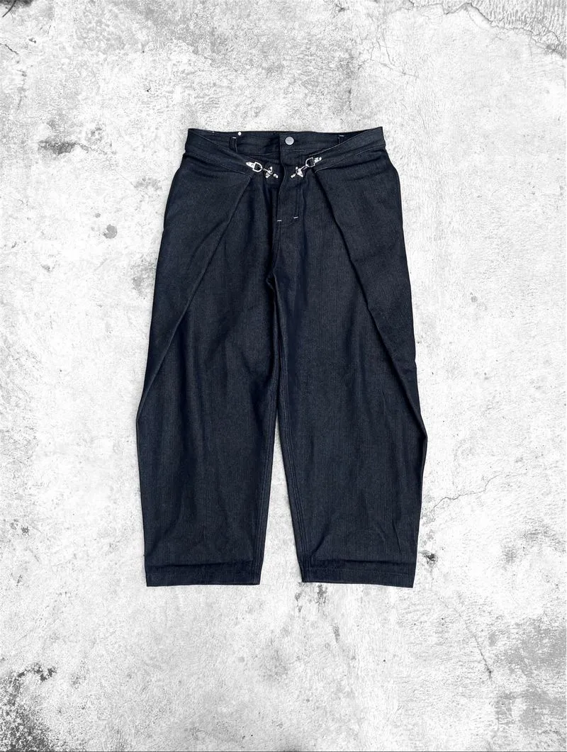 SUMMERSHIT PLEATED BAGGY DENIM PANTS photo 1