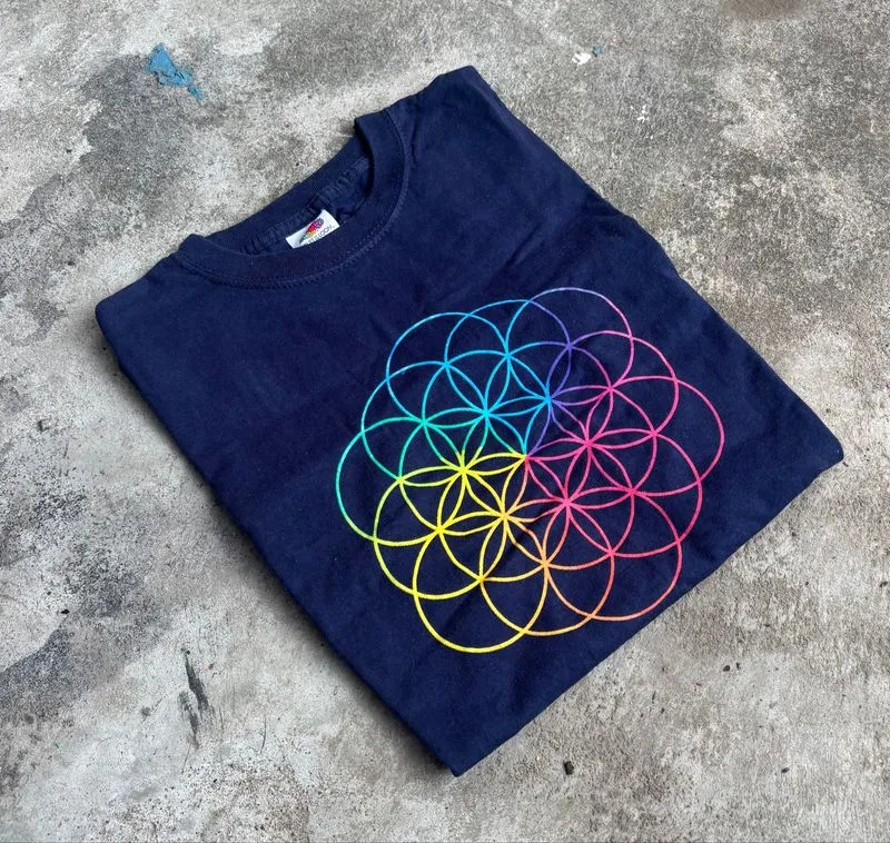 Tshirt Band Coldplay (A Head Full Of Dreams) Tour  photo 1