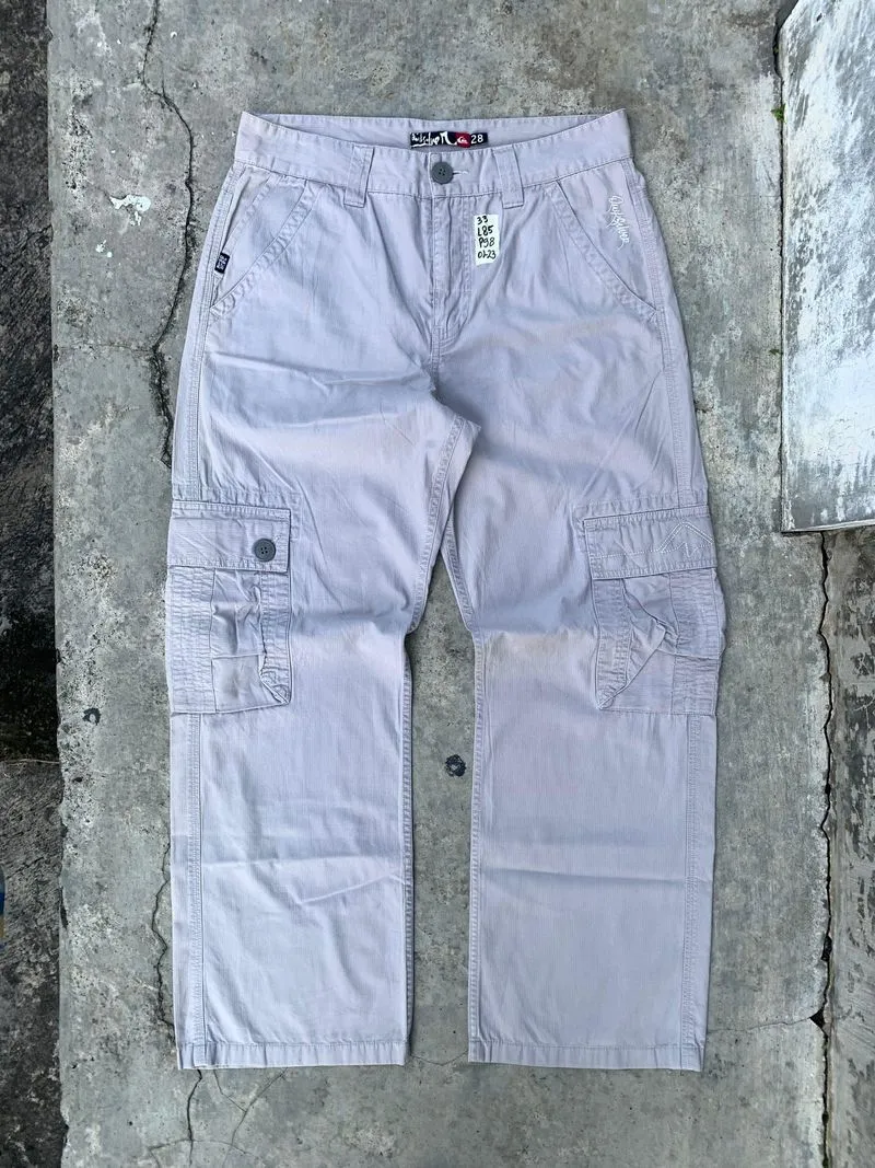CARGO PANTS QUICK SILVER SIZE 33 photo 1