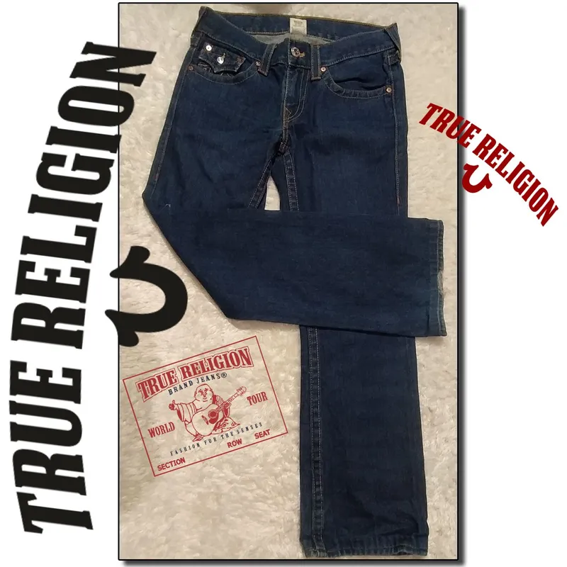 True Religion Casual Jeans Pria navy photo 1