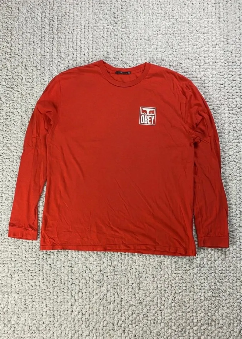 CREWNECK OBEY - Red, XL - XXL photo 1