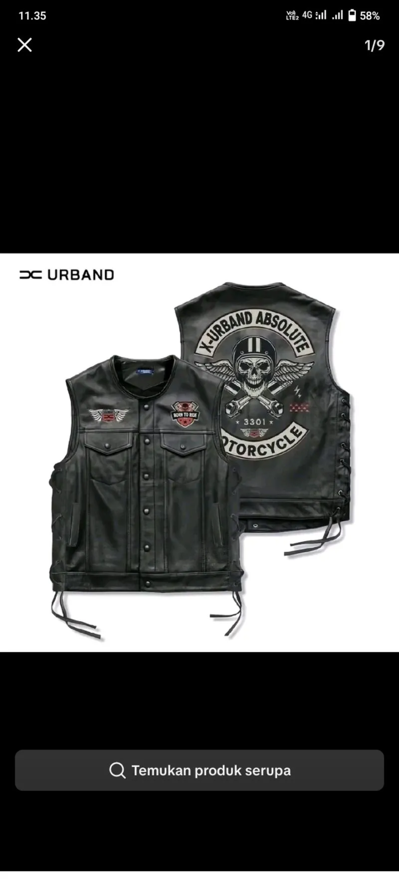 Jaket kulit style " photo 1