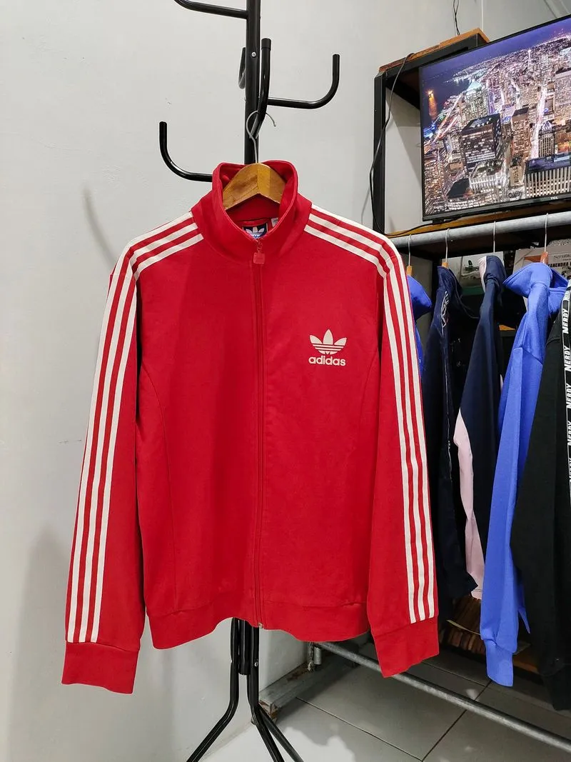 Jaket Tracktop Adidas Europa Red Original photo 1