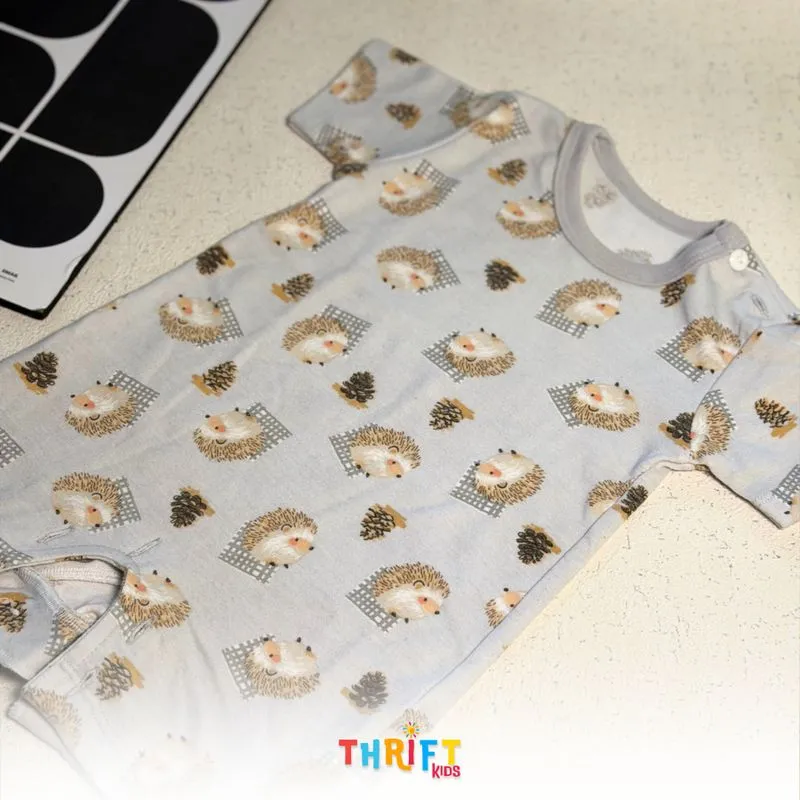 Sleepsuit Baby | Hedgehog Grey photo 1