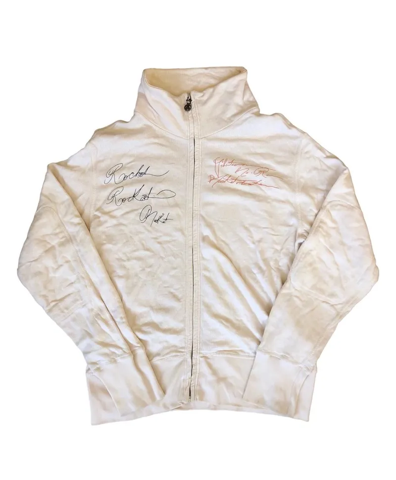 Diesel Y2K Luxury Track jacket Wanita cream photo 1