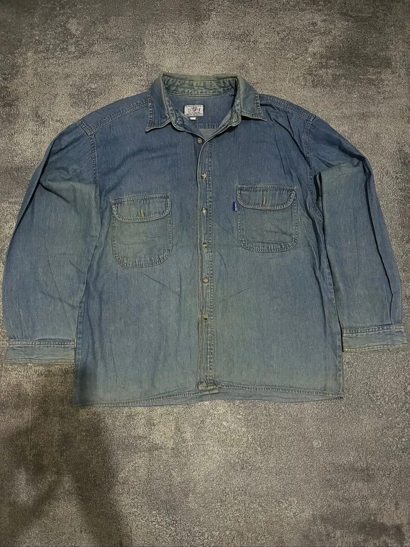 Kemeja denim  photo 1