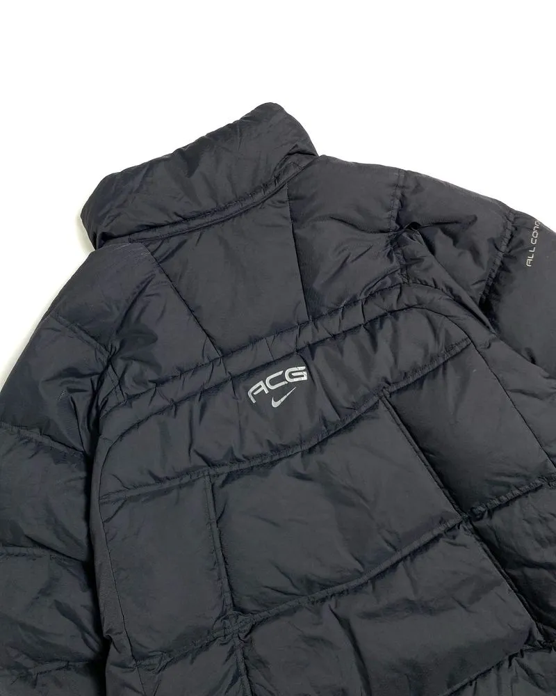 00s Nike Acg Down Puffer Gorpcore Jacket - Preloved