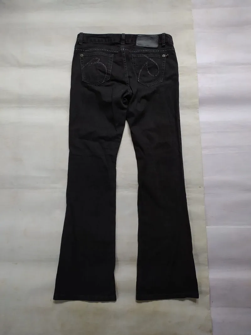 Celana Flare Boot Cut Bean Pole Low Rise  photo 1