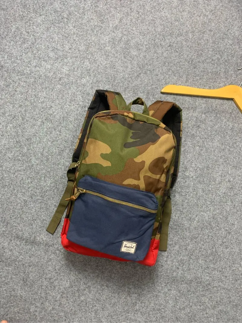 Herschel Settlement Woodland  Camo Navy Red  photo 1