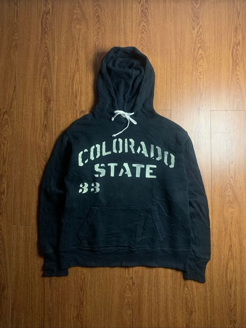 Warehouse - Stencil Print Hoodie (Japanese Brand) photo 1