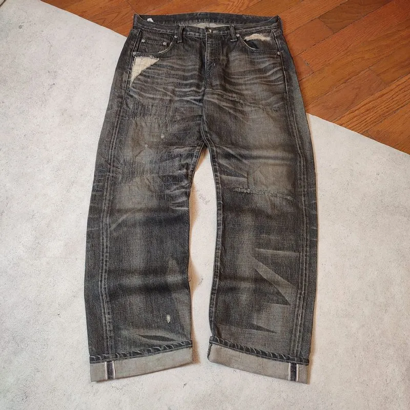 Neighborhood Medium Savage 4 Denim Selvedge Purple Line photo 1