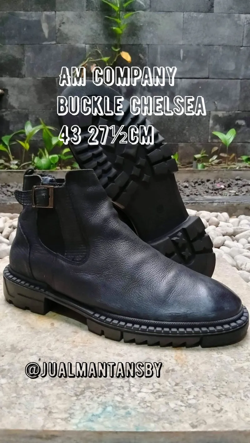 AM Shoe Company Buckle Chelsea Boots photo 1