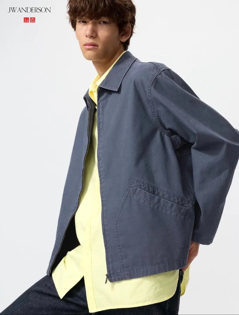 Uniqlo X JW Anderson Blouson Jacket Blue photo 1