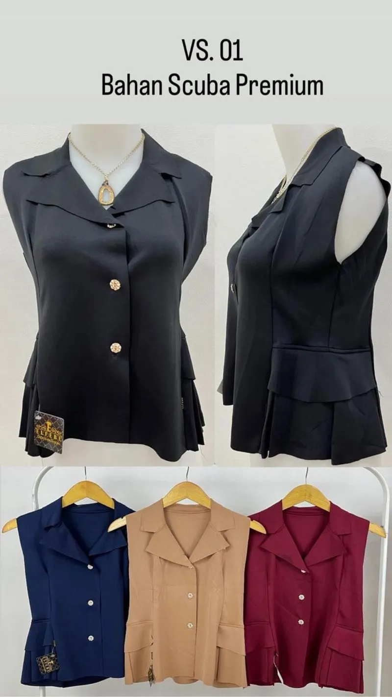 Hana Styles- Vest Top rompi luaran wanita Aesthetic  photo 1