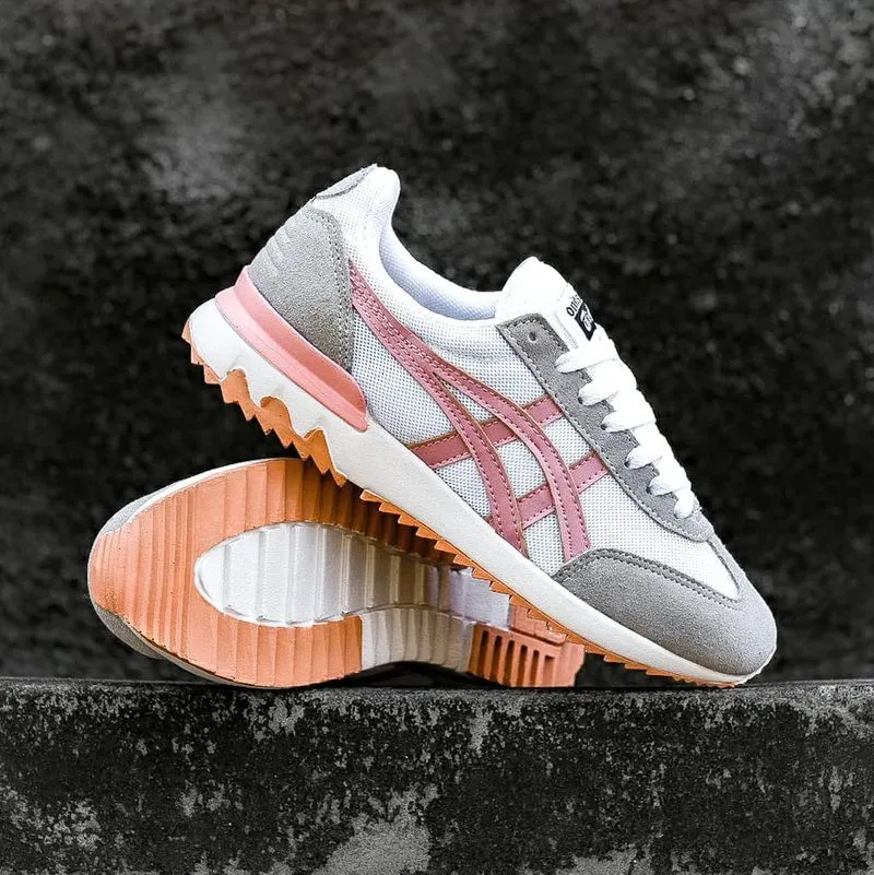 Onitsuka Tiger Sportswear Casual Sneakers Wanita white pink photo 1