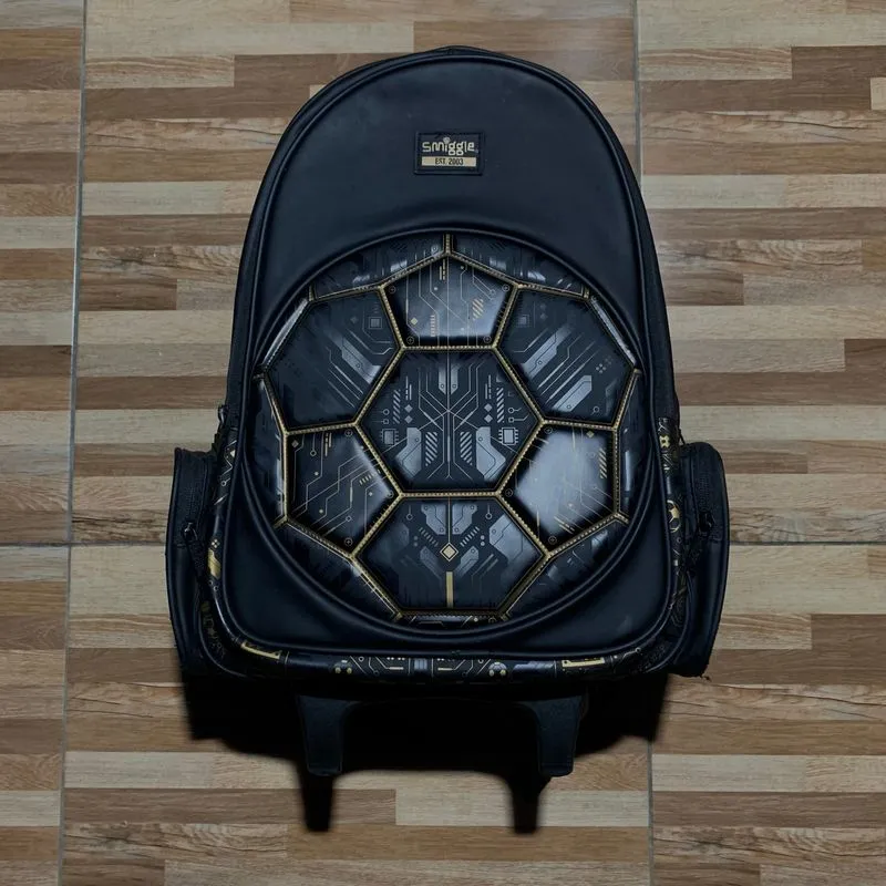 Smiggle Black Livewire Trolly Bagpack photo 1