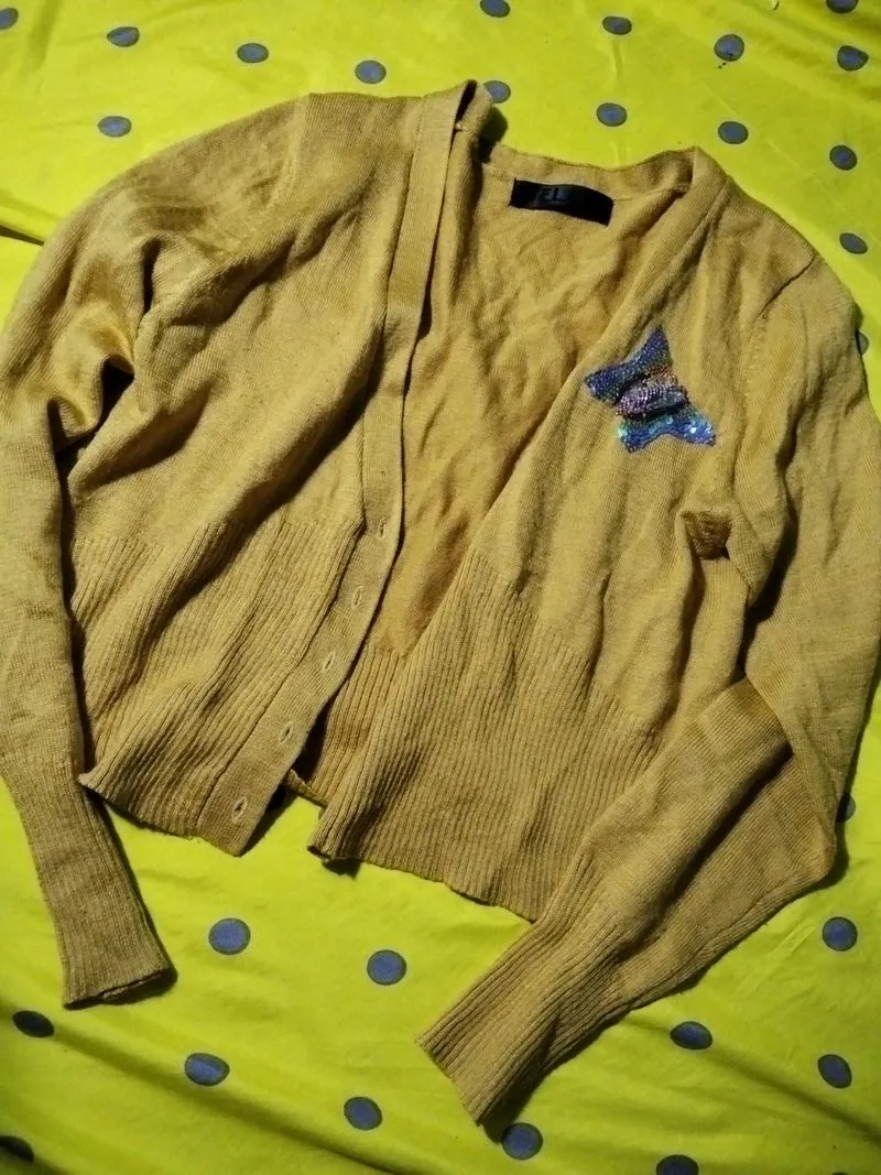 Cardigan kuning photo 1