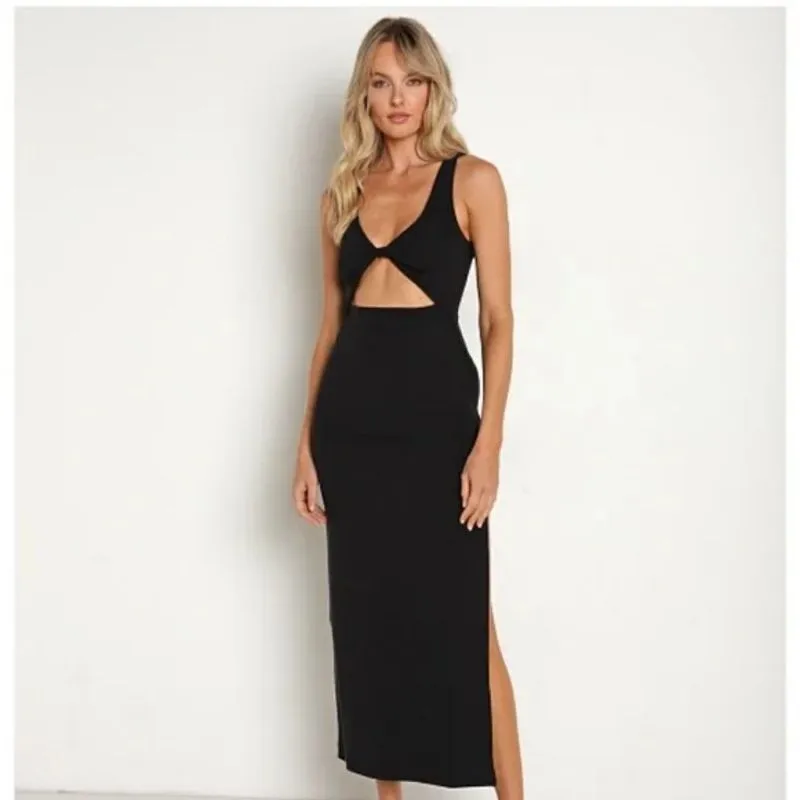 Bamboo Blonde Cut Out Dress photo 1