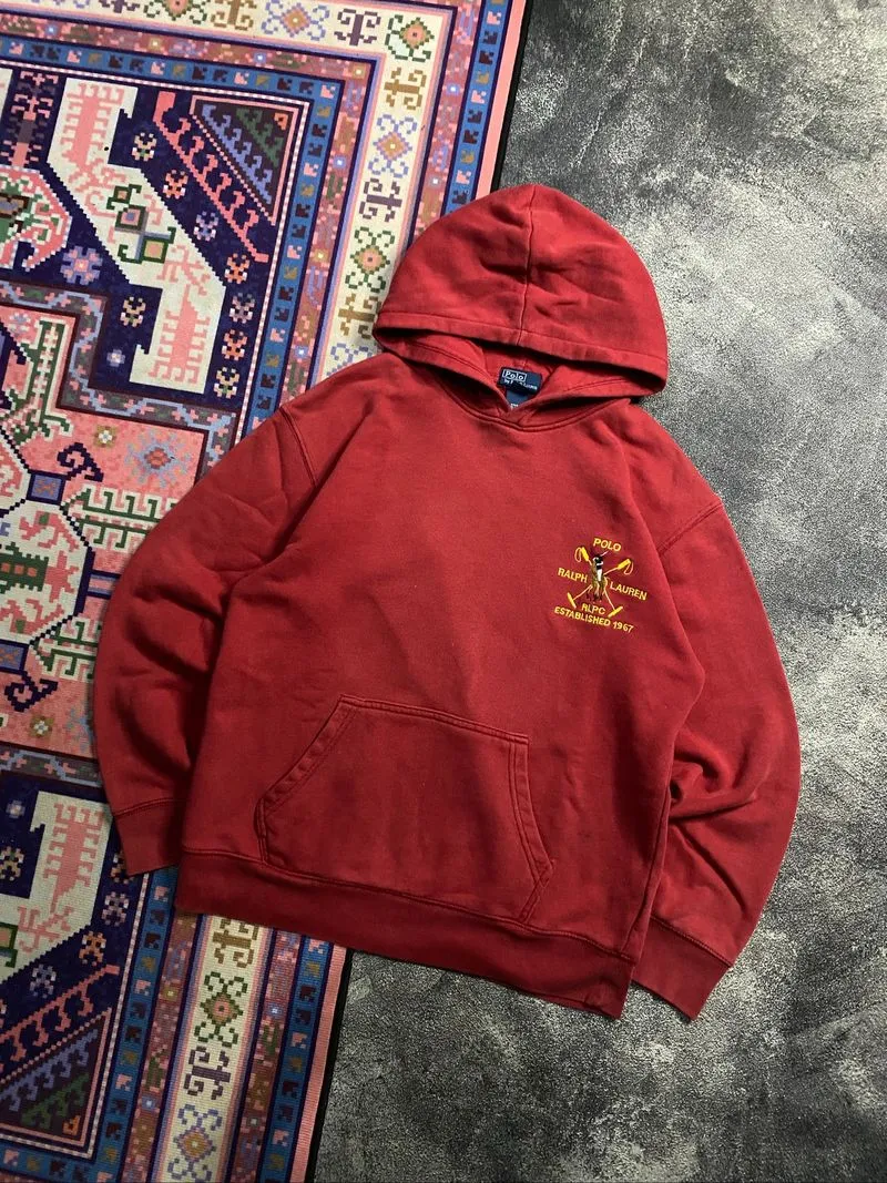 vintage polo ralpah lauren hoodie photo 1
