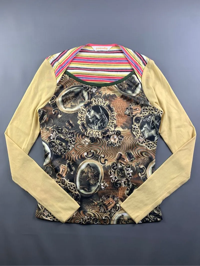 Cocotte Coin Art Multifabric Top (M) photo 1