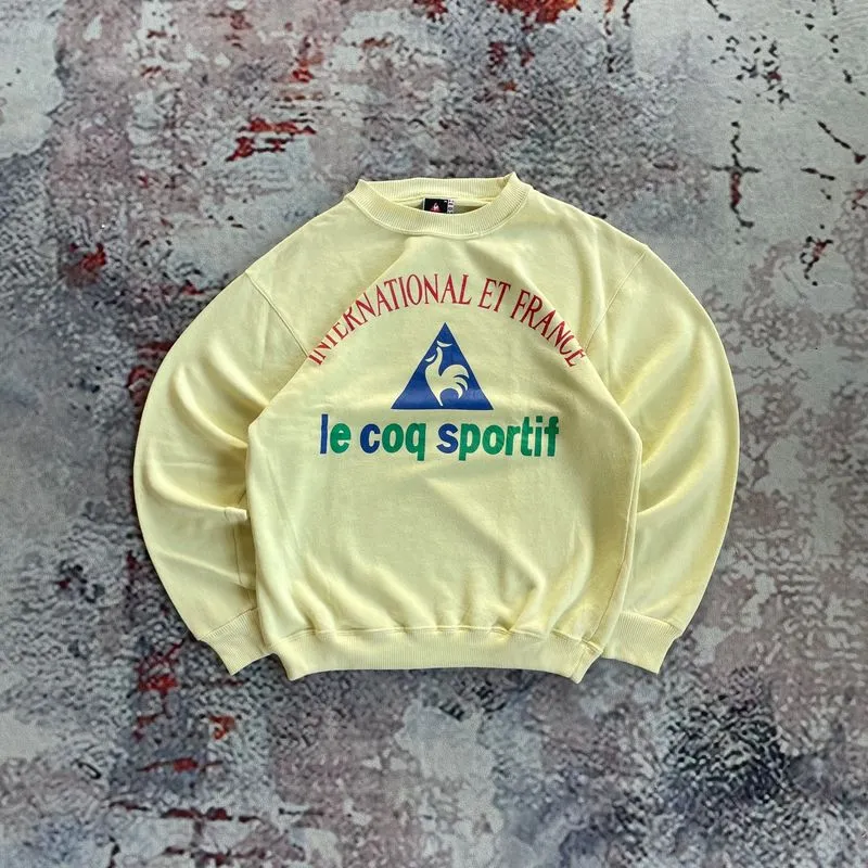 90s le cow sportif light yellow  photo 1