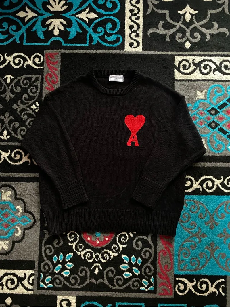 Crewneck Rajut Ami Paris photo 1