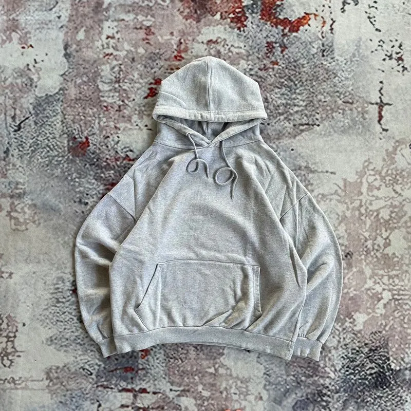 00s Heavyweight Blank Boxy Gray photo 1