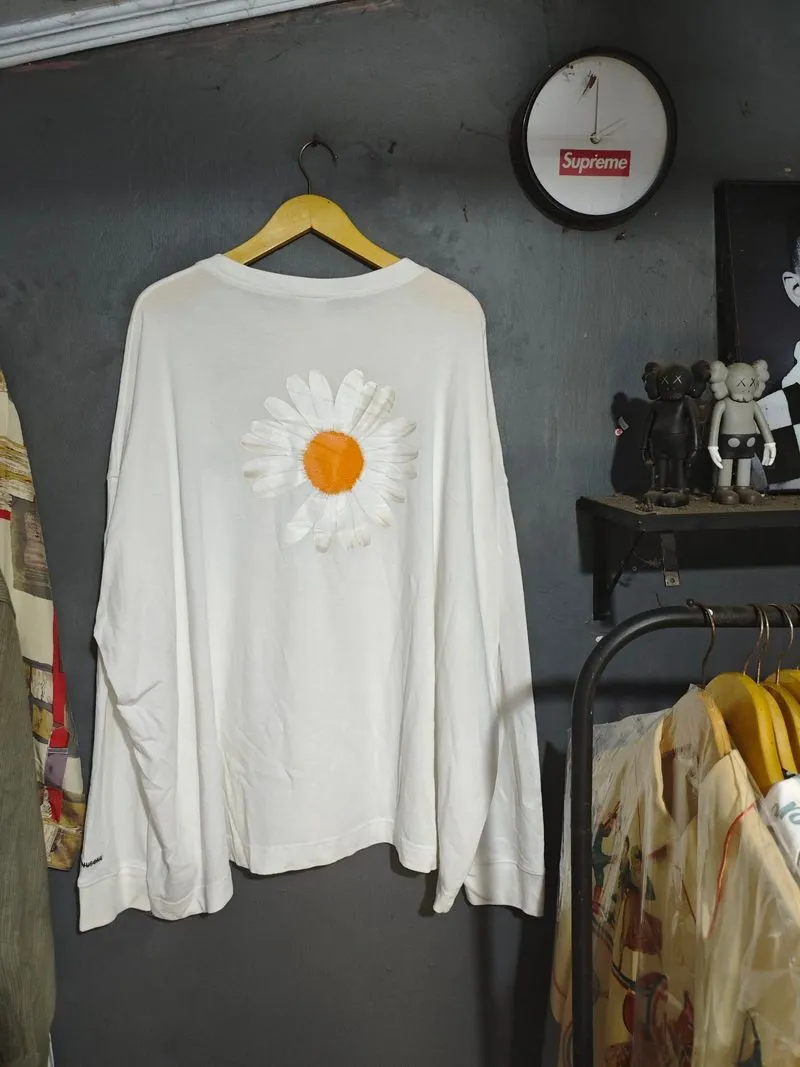 Longsleeve Nike x Peaceminusone G-Dragon White photo 1